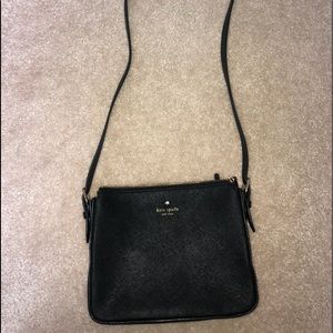 Black with gold detail Kate Spade handbag